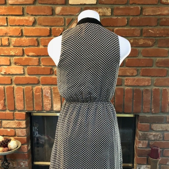 Vintage Secretary Black & White Babydoll Dress - Picture 9 of 11